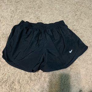Black Nike tempo shorts medium